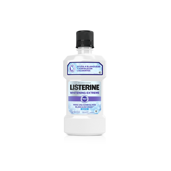 LISTERINE ENJ WHITEN EXT 236ML