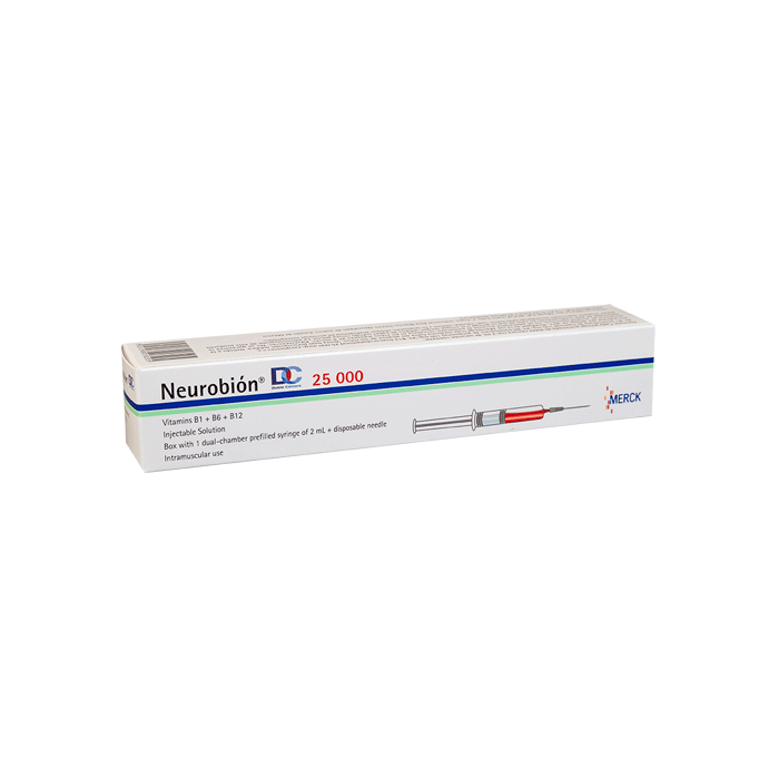 NEUROBION DC 25000 AMPOLLA