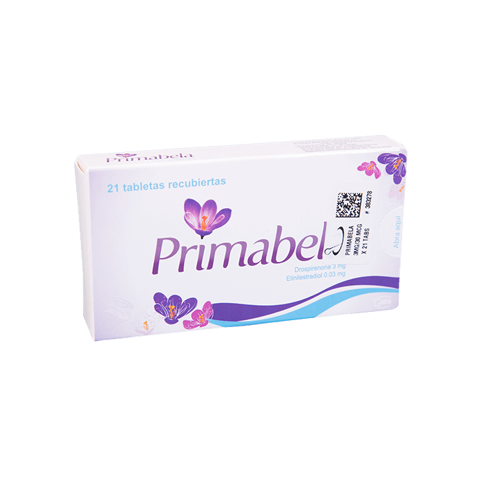 PRIMABELA TABLETAS 3 MG / 30 MCG