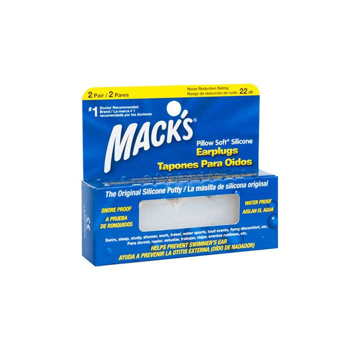 TAPON OIDO MACK´S SILICON ADULTO 2 PARES