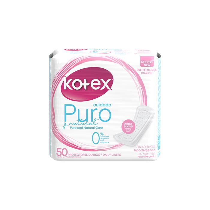 KOTEX PROT DIARIO PURE X 50