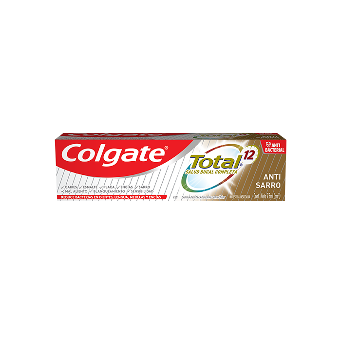 CREMA DENTAL COLGATE ANTISARRO TOTAL12 75 ML