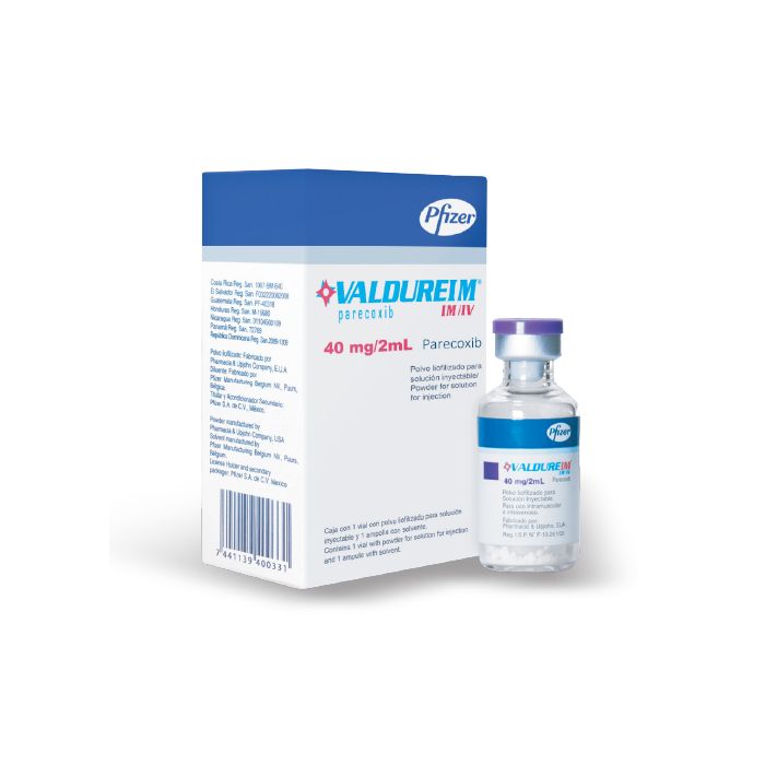 VALDURE AMPOLLA 40 MG / 2 ML