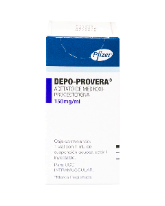 DEPO-PROVER AMPOLLA 150 MG / 1 ML 