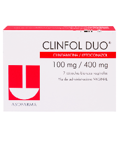 CLINFOL DUO CAPSULAS 100 MG