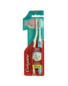 CEPILLO DENTAL COLGATE SUAVE SLIM SOFT 2X1