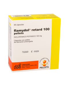 FLAMYDOL CAPSULAS 100 MG
