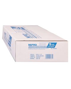 JERINGA 5 ML CON AGUJA 22x1½