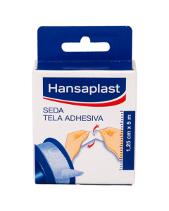 ESPADRAPO CARRETE HANSAPLAST 1.25CM X 5M