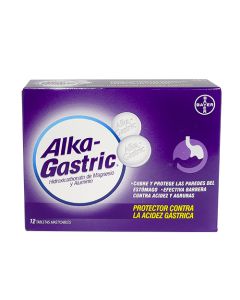 ALKA GASTRIC X 12 TABS MASTICABLE