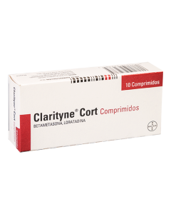 CLARITYNE CORT COMPRIMIDOS