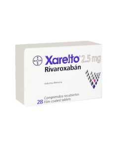 XARELTO 2.5 MG X 28 COMP REC