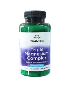TRIPLE MAGNESIO COMPLEX SWANSON 100 CAP