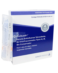 FLUQUADRI ADULTO AMPOLLA 0.5 ML