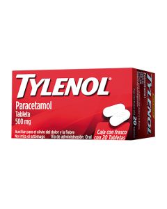TYLENOL 500 MG X 20 TABS