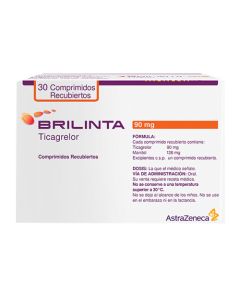 BRILINTA COMPRIMIDOS 90 MG