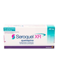 SEROQUEL XR TABLETAS 300 MG
