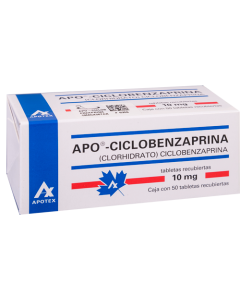 APO-CICLOBENZAPRINA TABLETAS 10 MG