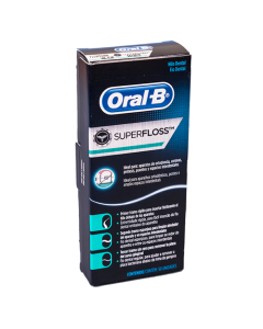 HILO DENTAL ORAL-B SUPER FLOSS 50 UND