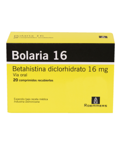 BOLARIA COMPRIMIDOS 16 MG