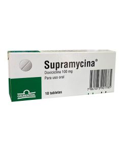 SUPRAMYCINA 100 MG X 10 TABS(SUELTO)