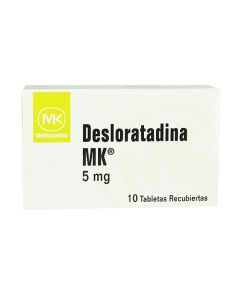 DESLORATADINA 5MG X 10 TABLETAS MK 