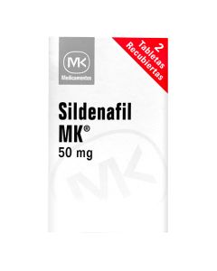 SILDENAFIL 50 MG X 2 TABS MK