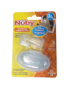 NUBY CEPILLO DENTAL SILICON INFANTIL 730
