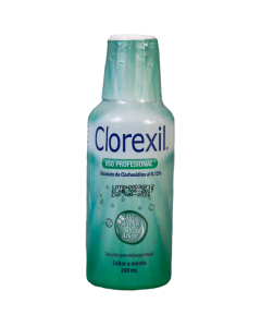 ENJUAGUE BUCAL CLOREXIL MENTA 0.12% 240 ML