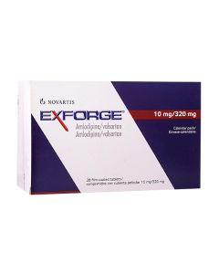 EXFORGE 320 MG/10 MG X 28 COMPRIMIDOS