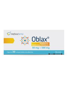 OBLAX 50/500MG 30 COMP RECUBIE