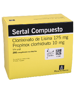 SERTAL COMPUESTO GRAGEAS 135 MG