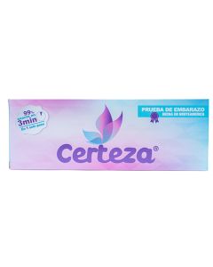 CERTEZA PRUEBA DE EMBARAZO 1 UND