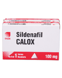CALOX SILDENAFIL TABLETAS 100 MG