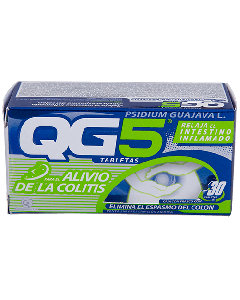 TABLETAS ALIVIO DE LA COLITIS QG5 X30 TAB
