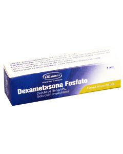 DEXAMETASONA FOSFATO AMPOLLA 1 ML