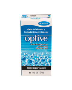 OPTIVE SOLUCION OFTALMICA 15 ML
