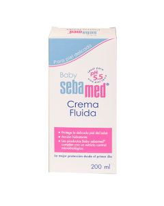 CREMA FLUIDA P/BEBE SEBAMED 200 ML