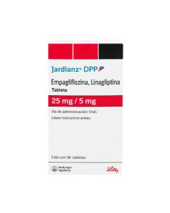 JARDIANZ DPP 25MG/5MG X30 TABLETAS