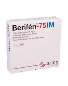 BERIFEN-75 AMPOLLAS 2 ML