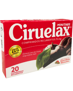CIRUELAX MINITABS TABLETAS 75 MG