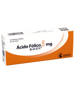 ACIDO FOLICO TABLETAS 5 MG