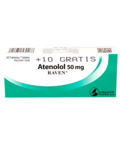 ATENOLOL TABLETAS 50 MG