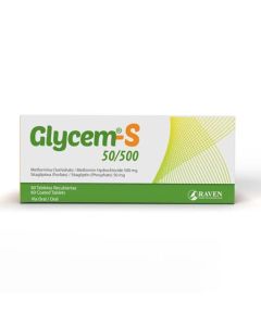 GLYCEM-S 50 / 500 X 60 TABS