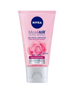 LIMPIADOR FACIAL NIVEA ROSAS 150 ML