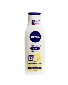NIVEA BODY UV FPS 15 220ML