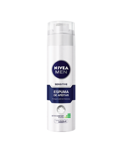 ESPUMA NIVEA F/MEN P/SENSIBLE 200 ML