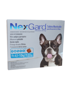 NEXGARD 4.1-10 KG X 1 TAB