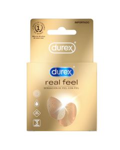 DUREX REAL FEEL X 3 UND
