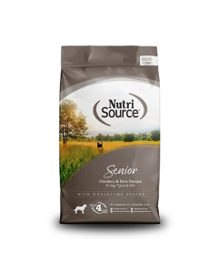 NUTRISOURCE CHICKEN&RISE SENIOR 26 LB